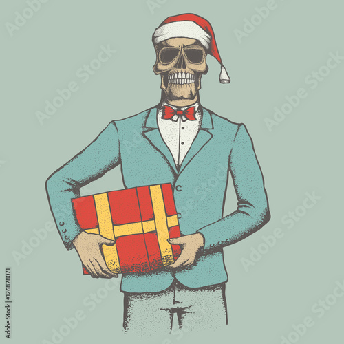 Vector skull illustration