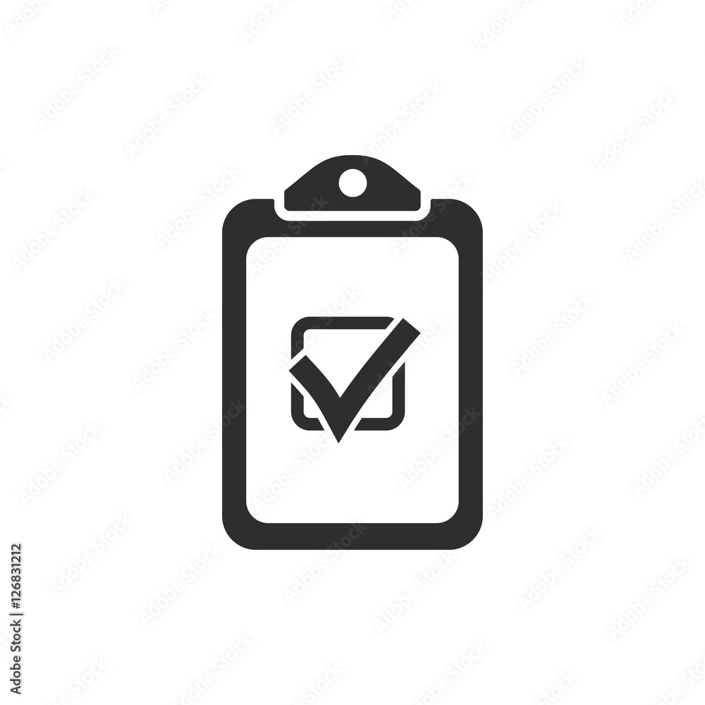 Clipboard - vector icon. Clipboard - vector icon.