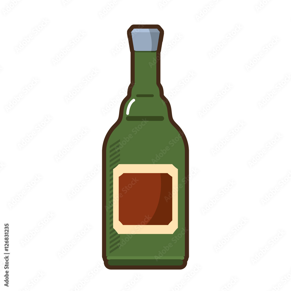 liquor drink bottle icon vector illustration graphic design liquor drink bottle icon vector illustration graphic design