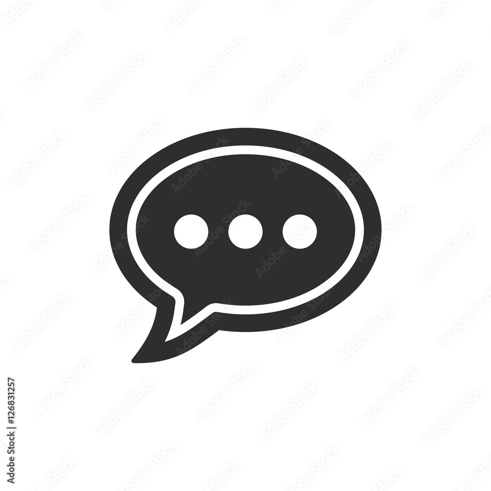 Chatting - vector icon. Chatting - vector icon.