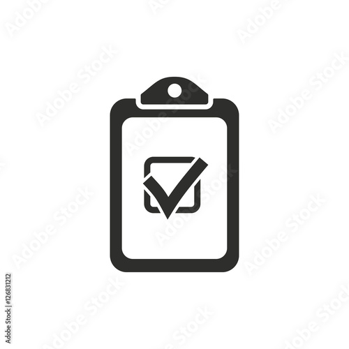 Clipboard - vector icon.