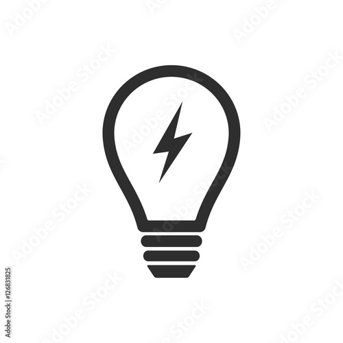 Lamp - vector icon.