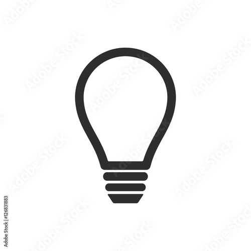 Lamp - vector icon.
