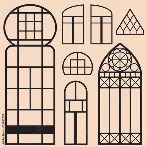 vintage city set