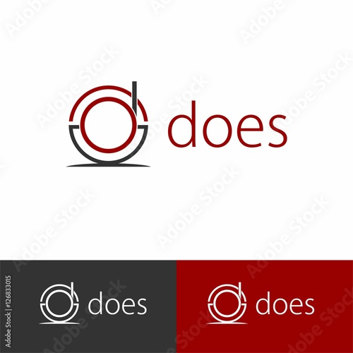 letter d logo imagination