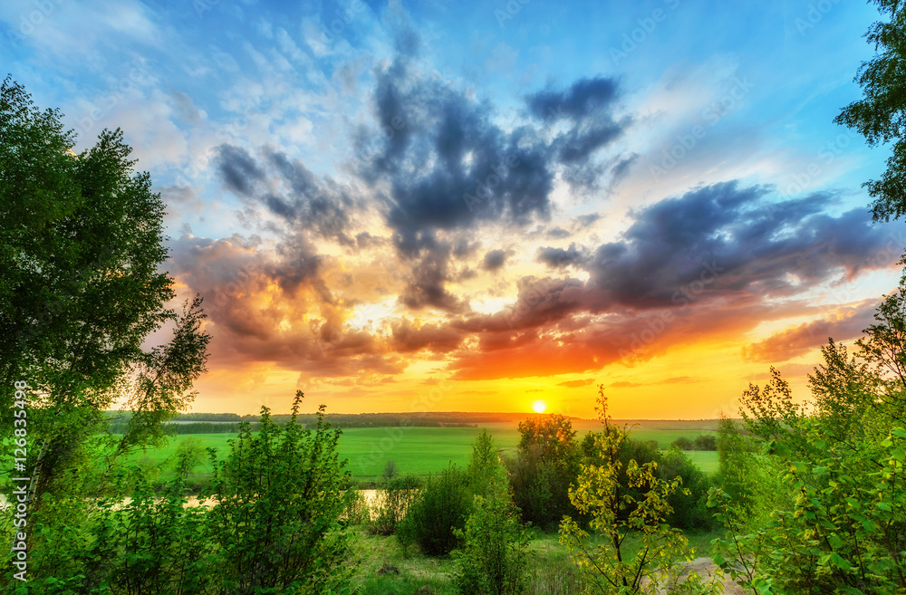 Obraz premium Sunset