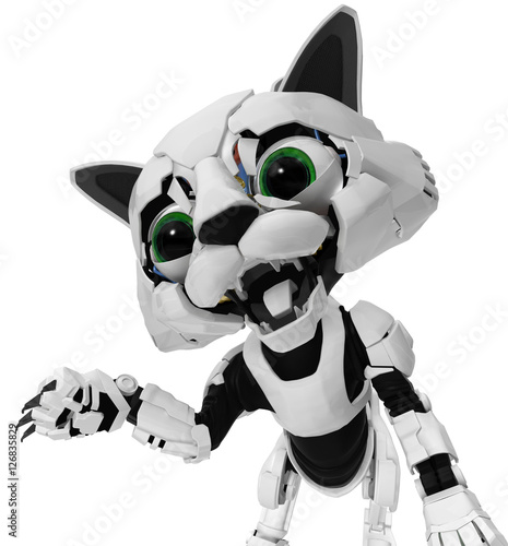 Robotic Kitten, Claws