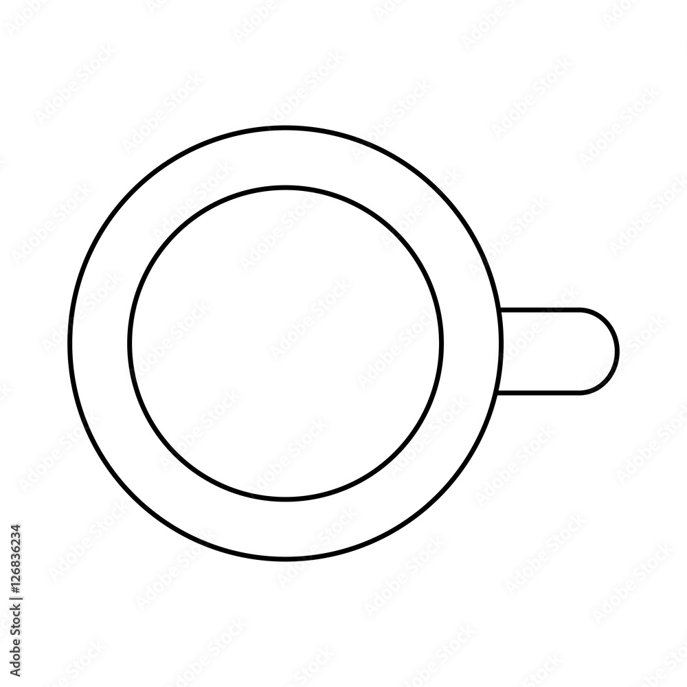 Coffee cup silhouette icon vector illustration graphic design Coffee cup silhouette icon vector illustration graphic design