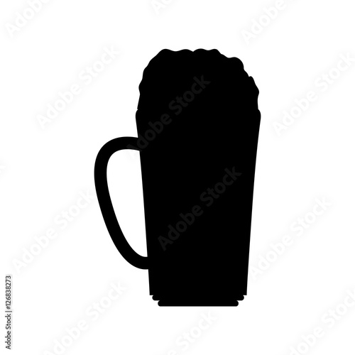 Delicious cold beer icon vector illustration graphic design