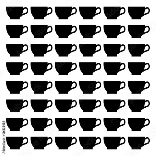 coffee cup drink icon vector illustration graphic design