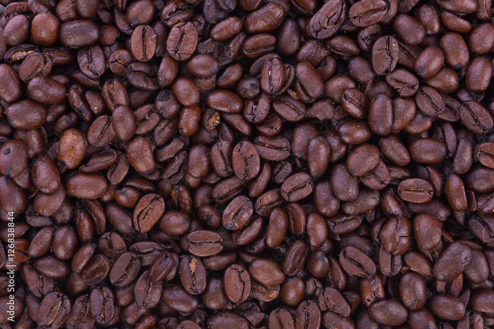 Fototapeta premium tło ziarna kawy