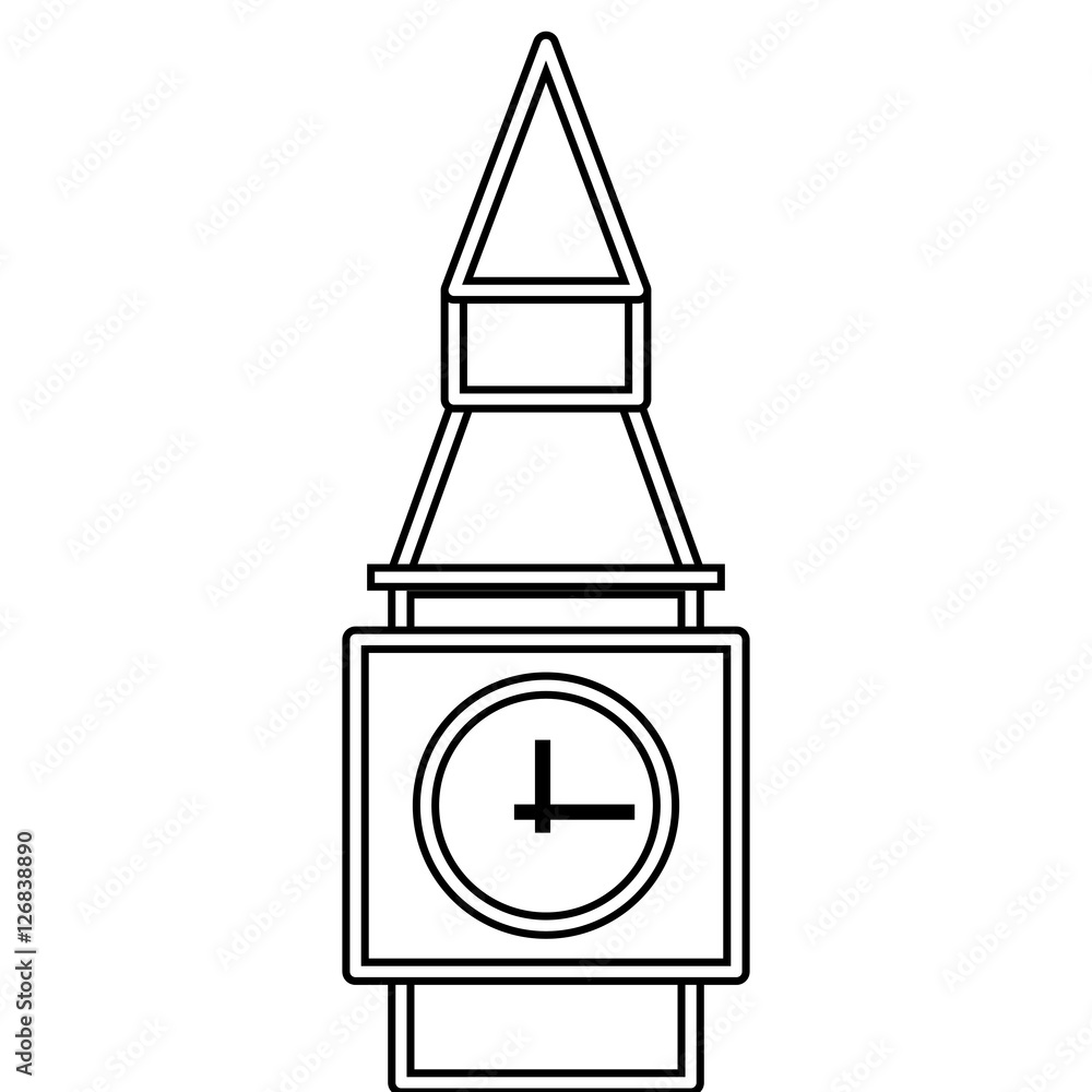 big ben clock icon vector illustration graphic design big ben clock icon vector illustration graphic design