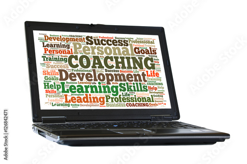 Coaching word cloud