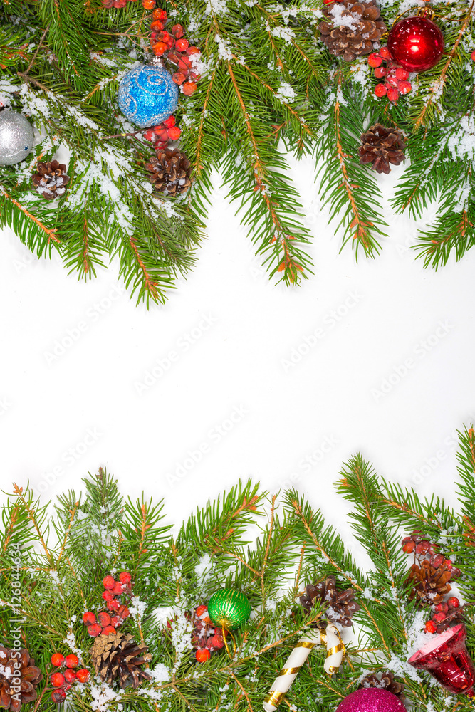 Christmas background. Eve framework Christmas background. Eve framework