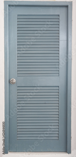 gray door