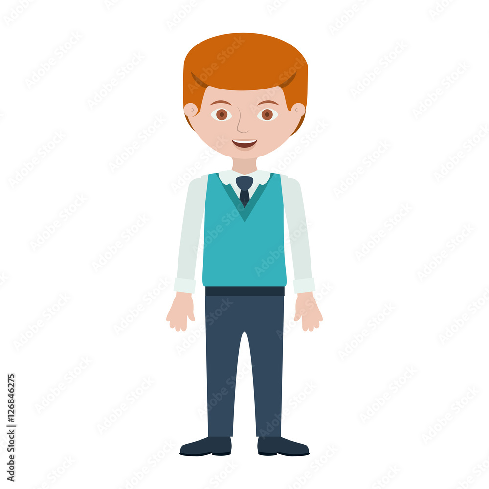 Boy cartoon icon. Kid childhood little people and person theme. Isolated design. Vector illustration Boy cartoon icon. Kid childhood little people and person theme. Isolated design. Vector illustration