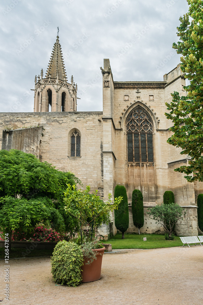 Saint Martial Temple (1388). Avignon, France.