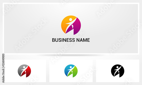 Success Achieve Reach Leader Logo