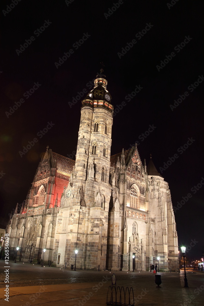 Cathedral of St. Elisabeth in Kosice, Slovakia