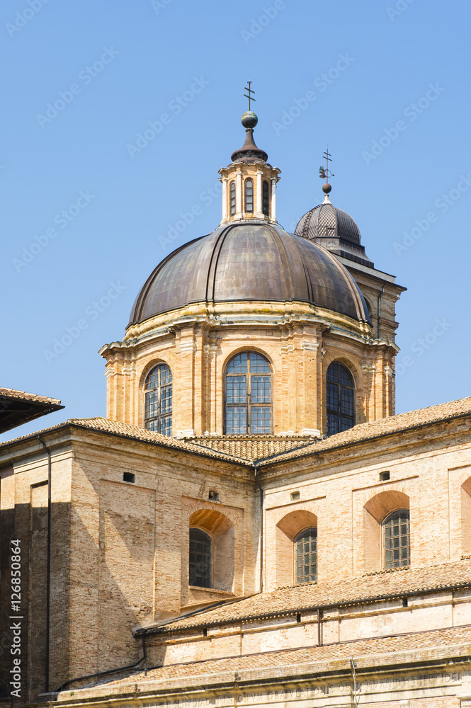 Particolare del Duomo di Urbino