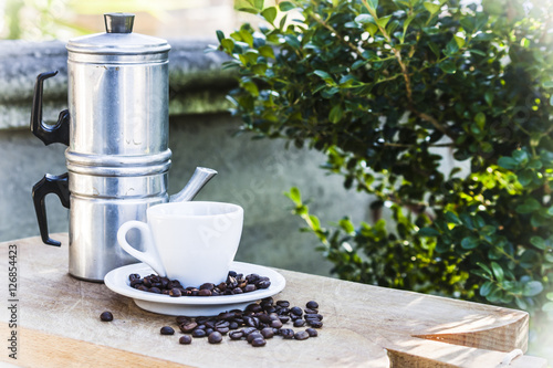 Traditional neapolitan coffee
