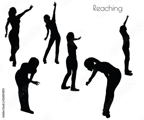 woman in Reaching pose