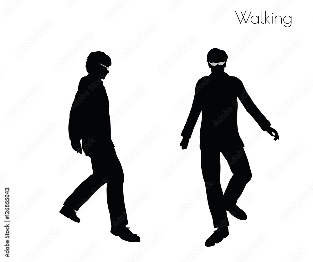man in Walking pose