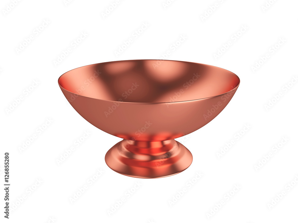 bowl Isolated on White Background, 3D rendering bowl Isolated on White Background, 3D rendering