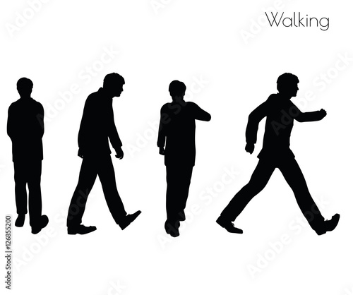 man in Walking pose