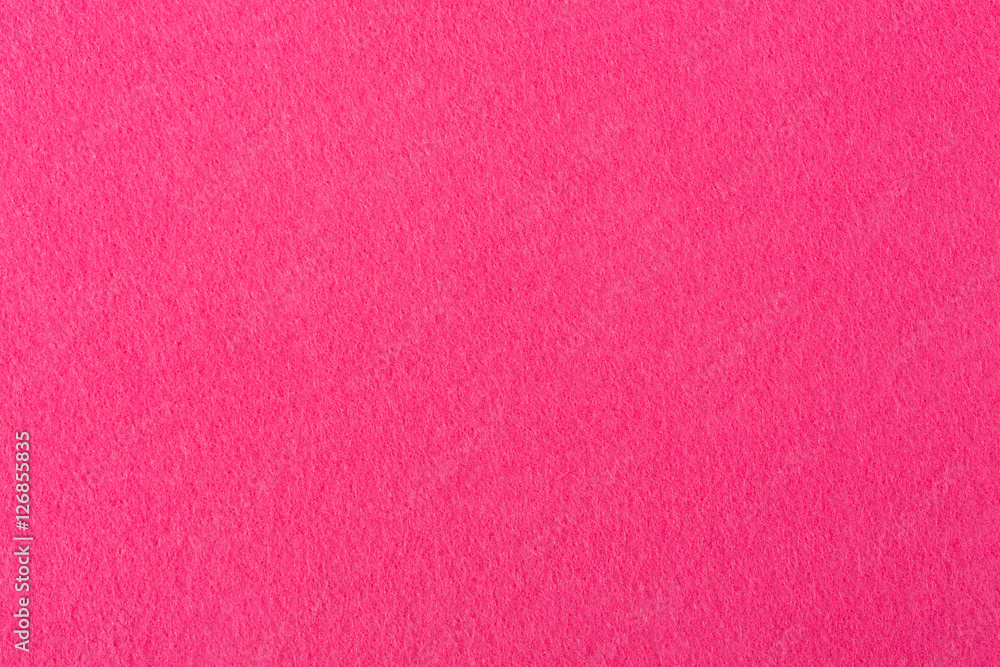 Fototapeta premium Macro photo of red felt texture.