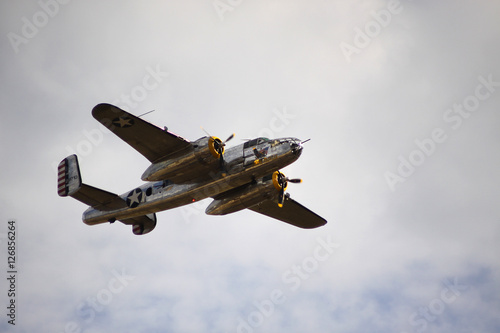 Photo World War II bomber plane