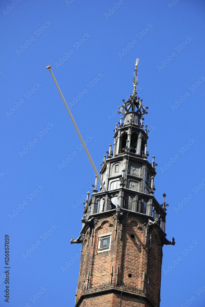 Obraz premium Haarlem City Hall tower