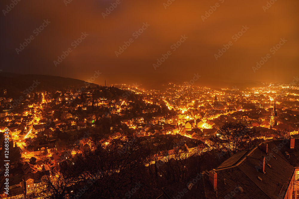 Eine Stadt leuchtet wie Feuer, Altstadt Wernigerode