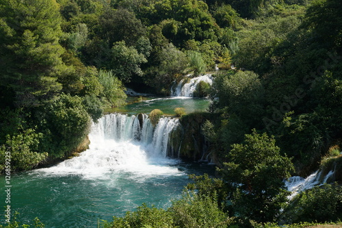 Krka Wasserf  lle in Kroatien