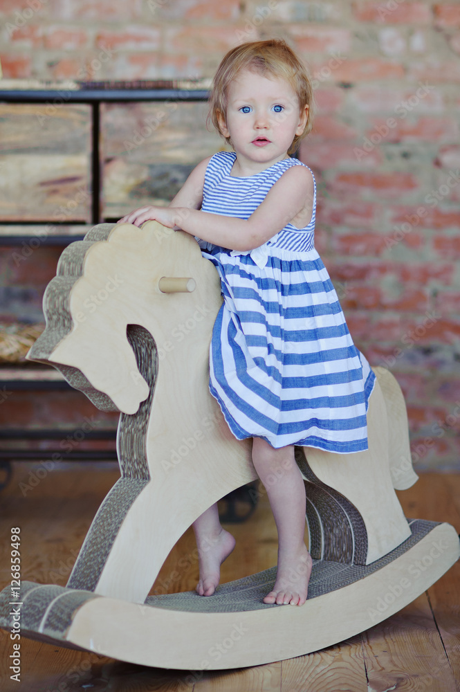 Loft sales striped dress