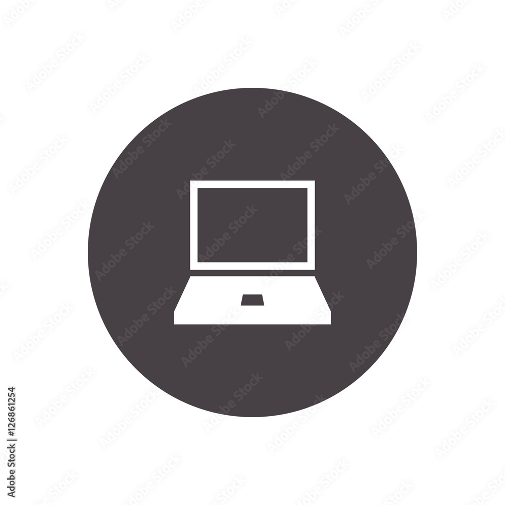 laptop icon illustration vector laptop icon illustration vector