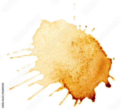 Coffee stain photo