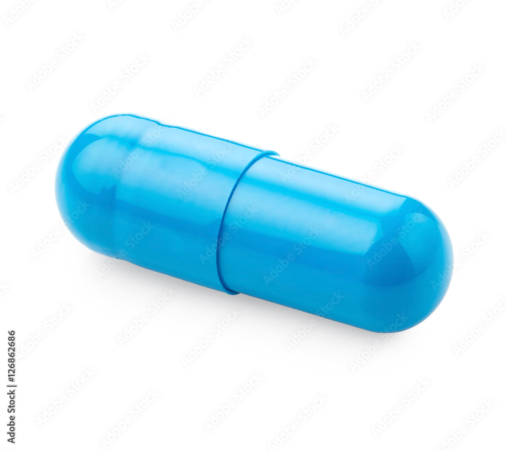 Pill isolated on white background Pill isolated on white background