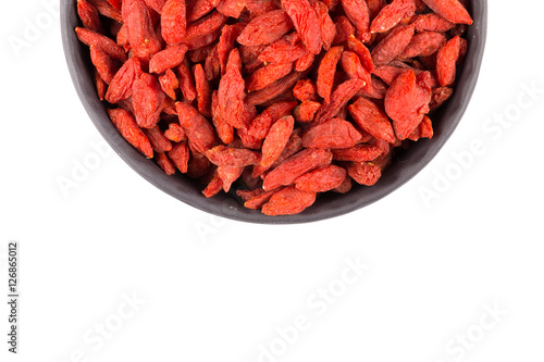 goji berries close up