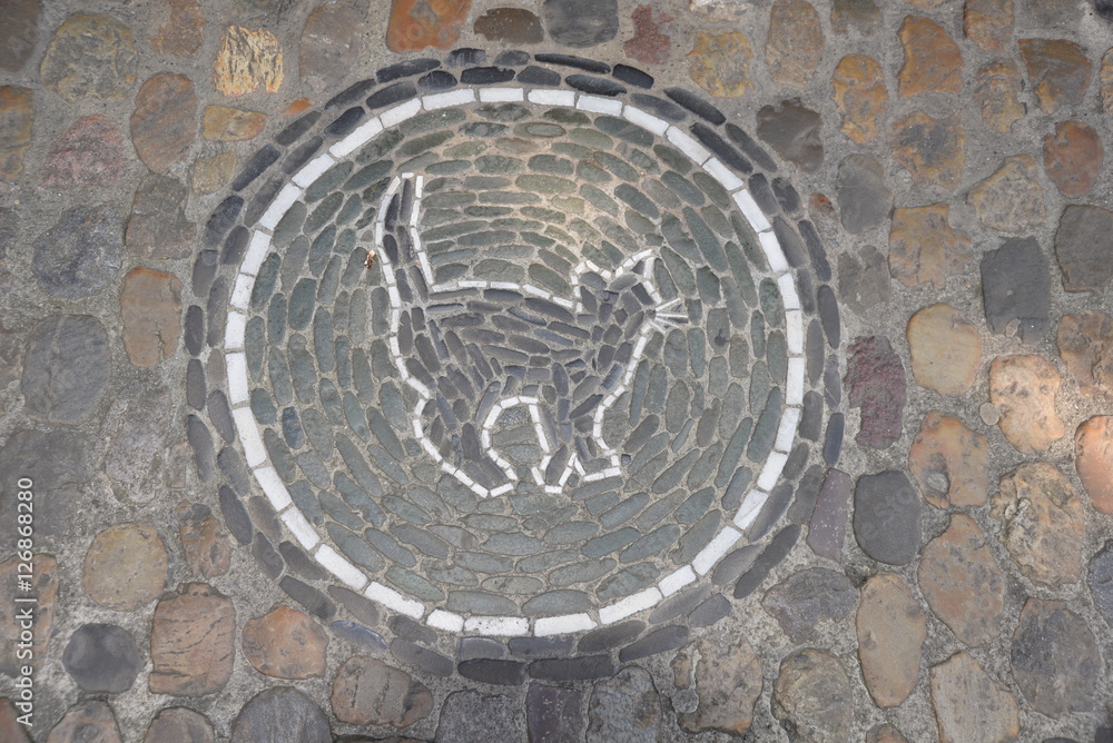 Mosaik in Freiburg