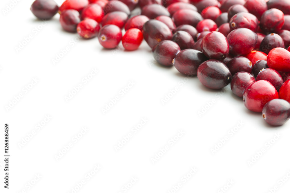 The tasty american cranberries. The tasty american cranberries.