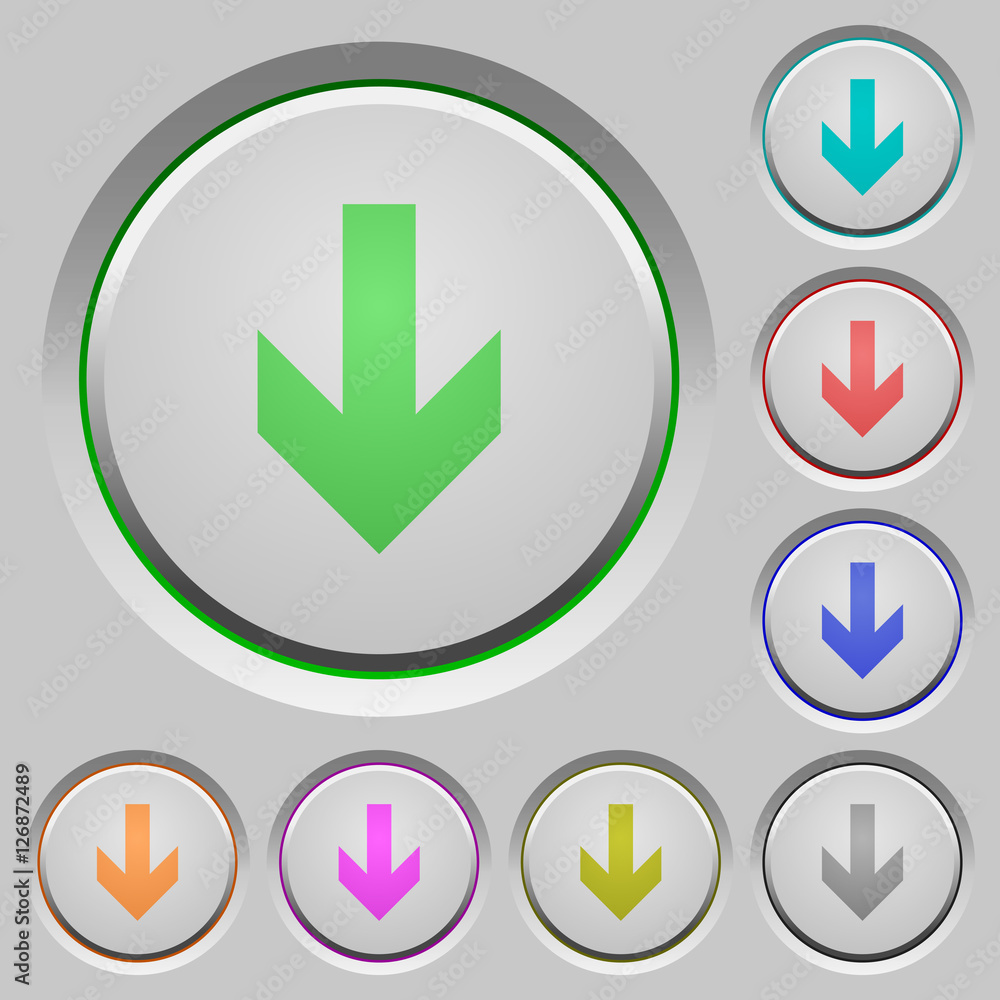 Down arrow push buttons Down arrow push buttons