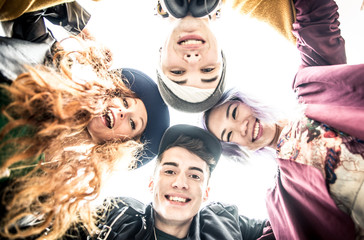 Teenagers portrait
