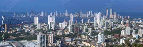 View of Cartagena de Indias  Colombia