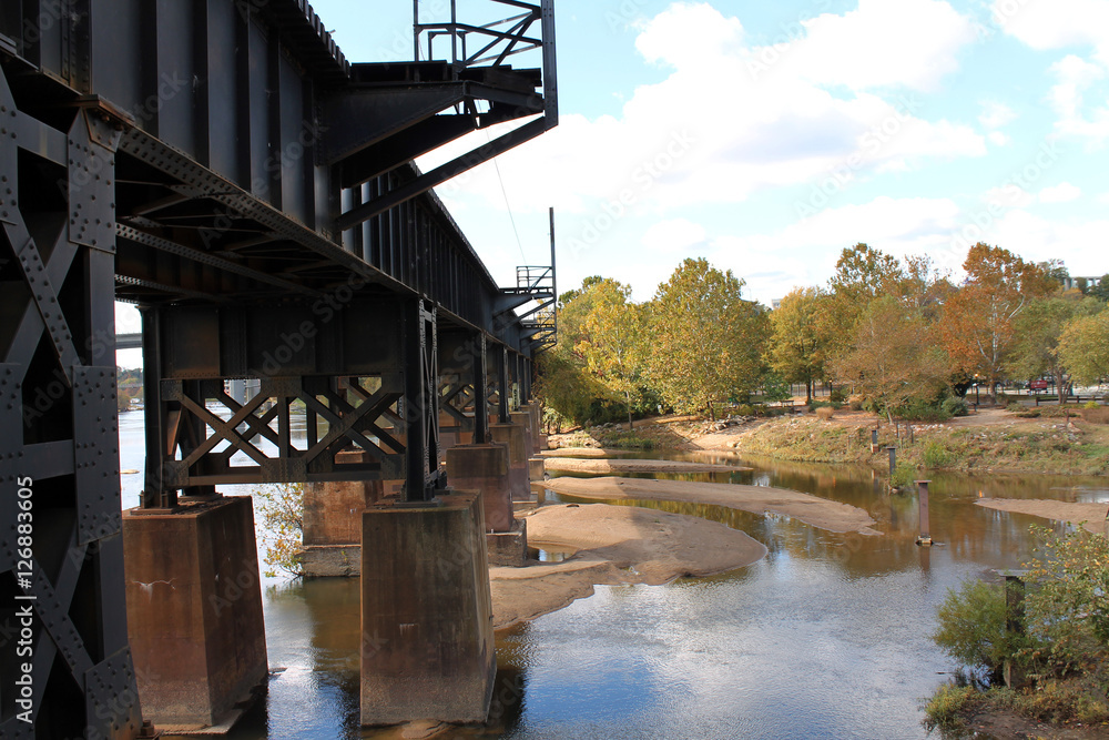 Richmond Railroad Bridge Over the James River