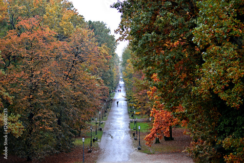 Autumn in Maksimir park, Zagreb, Croatia