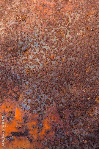 Rusted metal texture