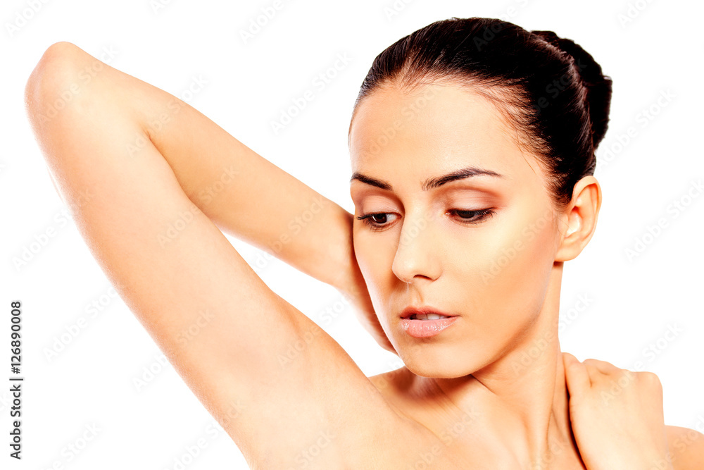 Portrait of beautiful spa woman Portrait of beautiful spa woman