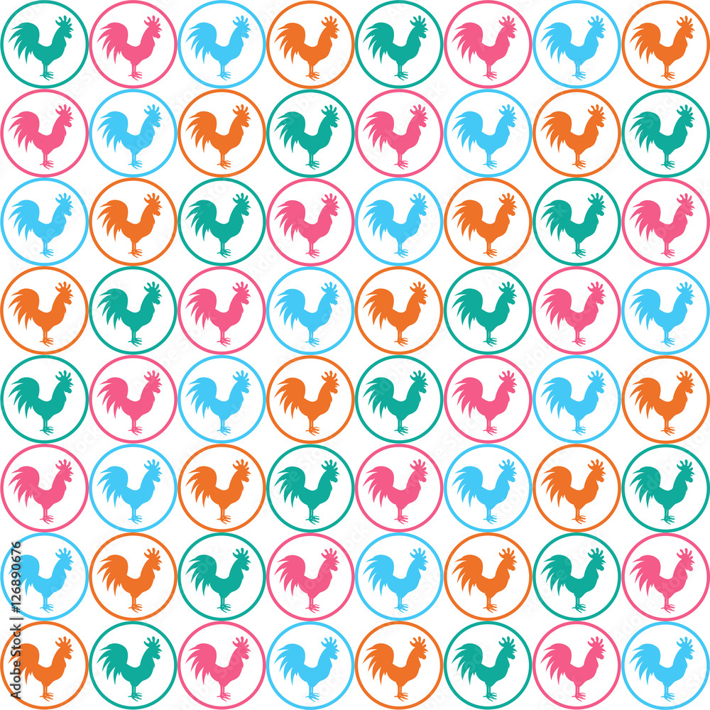 rooster year seamless rooster year seamless
