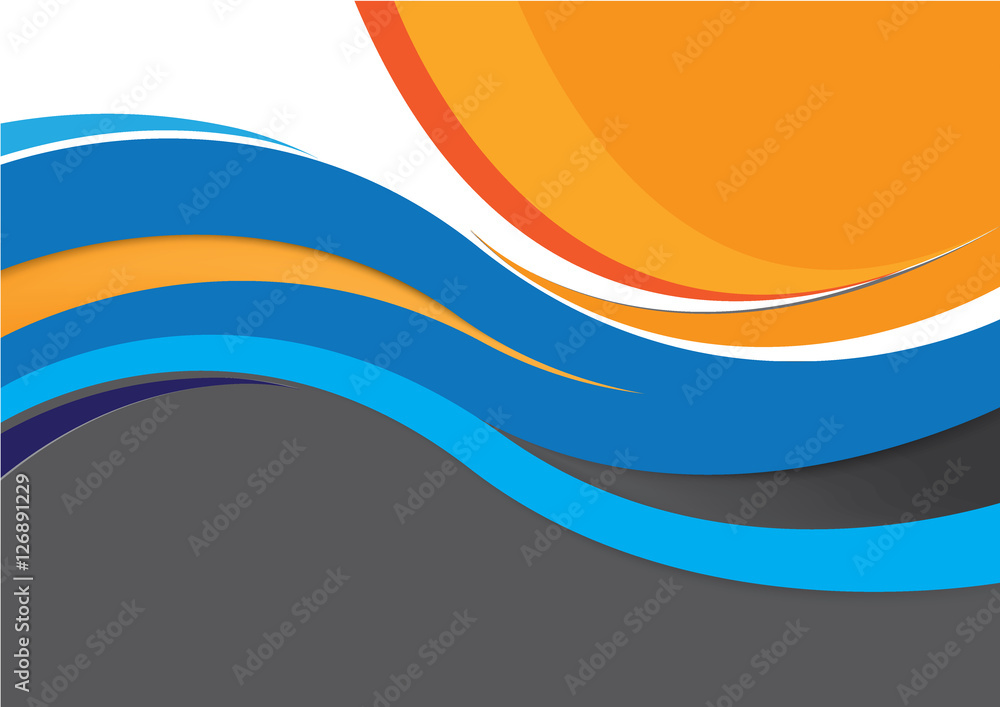 Obraz premium Blue abstract background